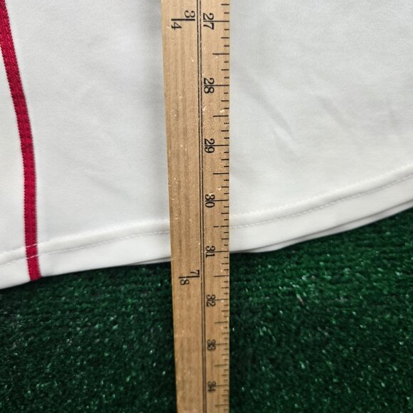 St Louis Cardinals Jersey Mens XL White Beige MLB Baseball Sports Twin Bird #2 - Picture 11 of 15